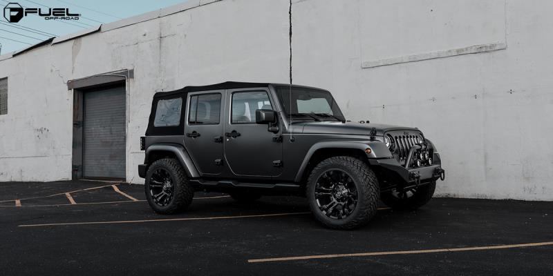 Jeep Wrangler Fuel 1-Piece Wheels Vapor - D560